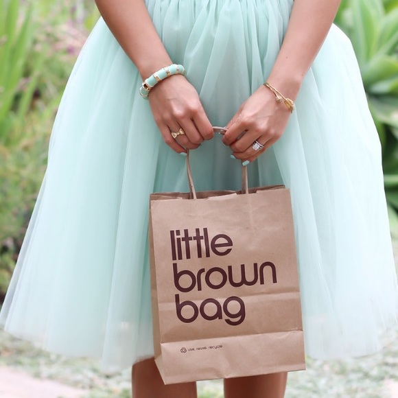 Mint Tulle Skirt - Picture 4 of 8